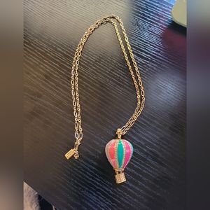 Kate Spade hot air balloon necklace